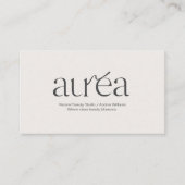 Beauty Service Loyalty Business Card Treuekarte (Vorderseite)