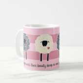 Beauty Sheep Kaffeetasse (Vorderseite Links)