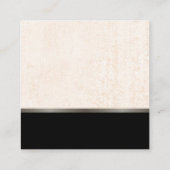 Beauty Specialist Ernennung Terminkarte (Rückseite)