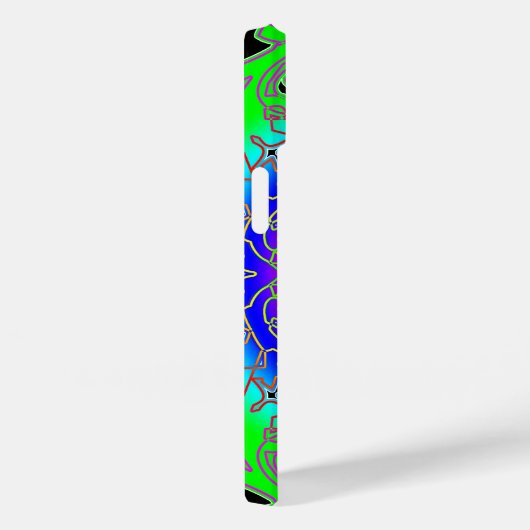 Beauty Spectra Glyph Case-Mate iPhone Hülle (Rückseite / Rechts)