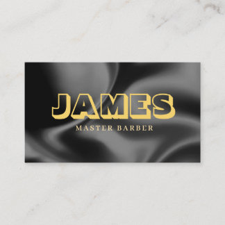 Beauty Studio Barber Business Card Visitenkarte