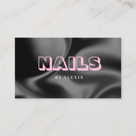 Beauty Studio Lashed Business Card Visitenkarte (Vorderseite)
