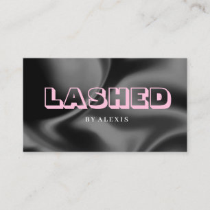 Beauty Studio Lashed Business Card Visitenkarte