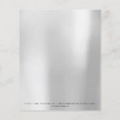 Beauty Studio Lashes Makeup Browns Silver Gold Flyer (Hinten)