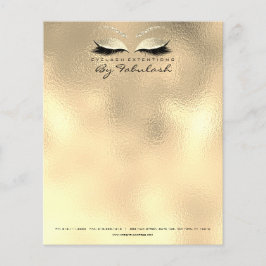 Beauty Studio Lashes Makeup Stylist Champaigne Flyer