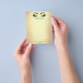 Beauty Studio Lashes Makeup Stylist Flyer (Gruppe)