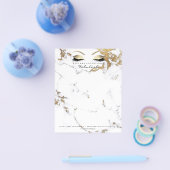 Beauty Studio Lashes Makeup Stylist Gold Marbella Flyer (Einzeln)