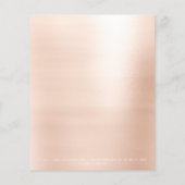 Beauty Studio Lips Kiss Makeup Stylist Artist Flyer (Hinten)