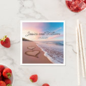 Beauty Summer Wedding Serviette (Beispiel)