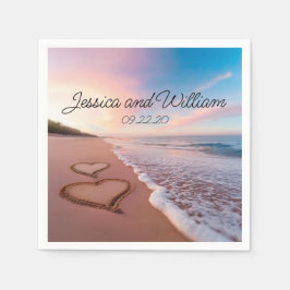 Beauty Summer Wedding Serviette