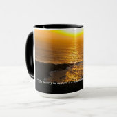 Beauty Sunset Tasse (Vorderseite Links)