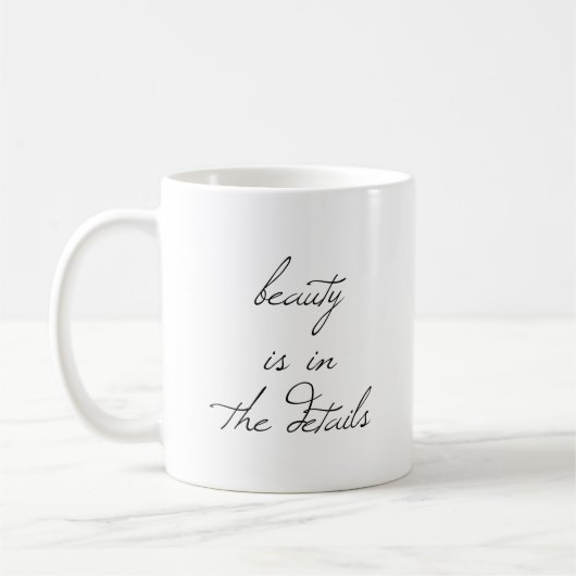 Beauty-Tasse Kaffeetasse (Links)
