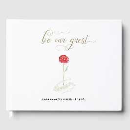 Beauty & The Beast Birthday Bridal Wedding Gästebuch