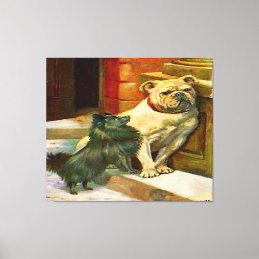 "Beauty & The Beast" Leinwanddruck (Vorderseite)