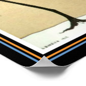 "Beauty & the Sparrow" Barbier Deko Print 12 x 16 (Ecke)