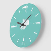 Beauty Theme Modern Wall Große Wanduhr (Winkel)