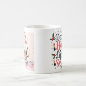 Beauty themed Christmas Kaffeetasse (Mittel)