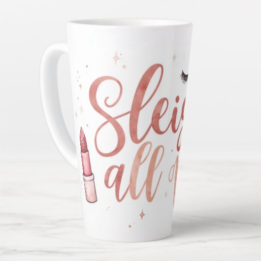 Beauty themed Latte Mugs Milchtasse (Linke Ecke)