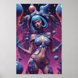 Beauty trägt meine Krone - Ken Gage Art Poster