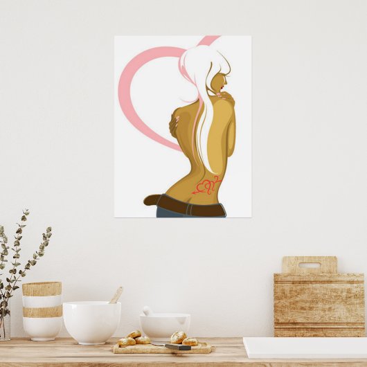 Beauty Trend Poster (Küche)