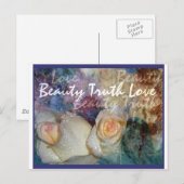 Beauty, Truth, Love Postkarte (Vorne/Hinten)