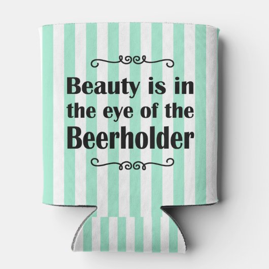 Beauty und Bierstreifen Dosenkühler (Rückseite)