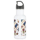 Beauty und das Biest, Paper Doll, Louis Wain Trinkflasche (Rückseite)