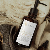 Beauty Vanilla Blume Weinetikett