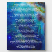 Beauty von Kahlil Gibran Fotoplatte (Vorderseite)