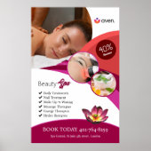 Beauty Wellness-Center Custom Poster (Vorne)