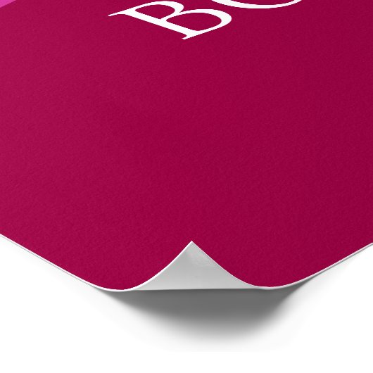 Beauty Wellness-Center Custom Poster (Ecke)