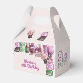 Beauty Wellness-Center Geburtstagsparty Geschenkschachtel (Vorderseite)