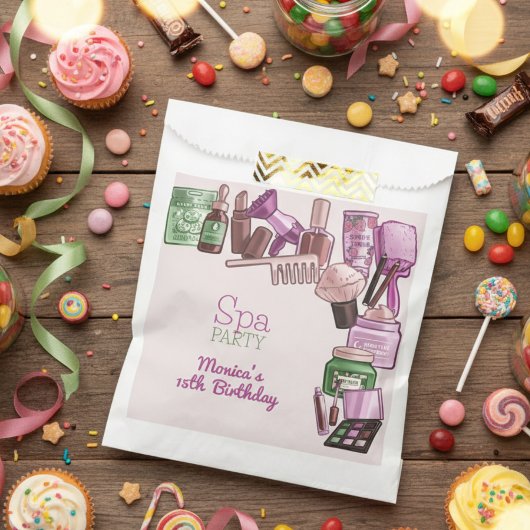 Beauty Wellness-Center Geburtstagsparty Geschenktütchen