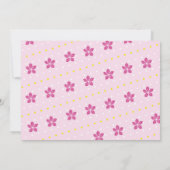 Beauty Wellness-Center Geburtstagsparty Relax Pamp Einladung (Rückseite)