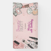 Beauty Wellness-Center mädchenhaft staubige Rose G Banner (Vertikal)