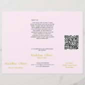 Beauty Wellness-Center Menü Rosa (Rückseite)