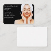 Beauty Wellness-Center Salon Business Cards Visitenkarte (Vorne/Hinten)