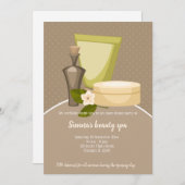 Beauty Wellness-Center Salon Einladung (Vorne/Hinten)