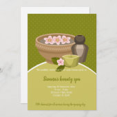 Beauty Wellness-Center Salon Einladung (Vorne/Hinten)