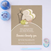 Beauty Wellness-Center Salon Flyer (Einzeln)