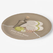 Beauty Wellness-Center Salon Pappteller (Schrägansicht)