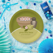 Beauty Wellness-Center Salon Pappteller (Party)