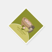 Beauty Wellness-Center Salon Serviette (Ecke)