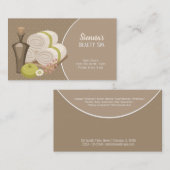 Beauty Wellness-Center Salon Visitenkarte (Vorne/Hinten)
