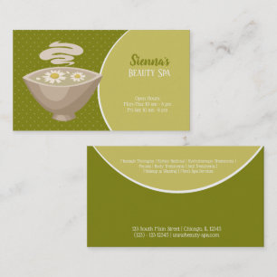 Beauty Wellness-Center Salon Visitenkarte