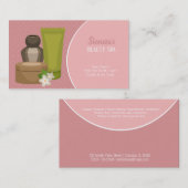 Beauty Wellness-Center Salon Visitenkarte (Vorne/Hinten)