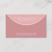 Beauty Wellness-Center Salon Visitenkarte (Rückseite)