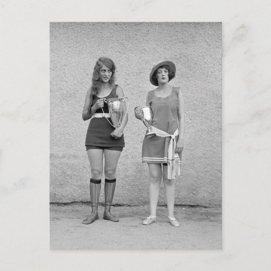 Beauty-Wettbewerb "Badegewässer", 1922 Postkarte (Vorderseite)