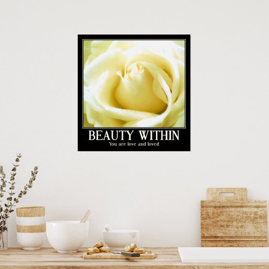 Beauty Within_ Poster (Küche)