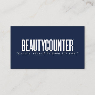 Beautycounter Consultant Business Card (No QR) Visitenkarte